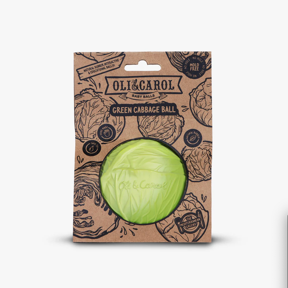 OLI&CAROL Green Cabbage Baby Ball