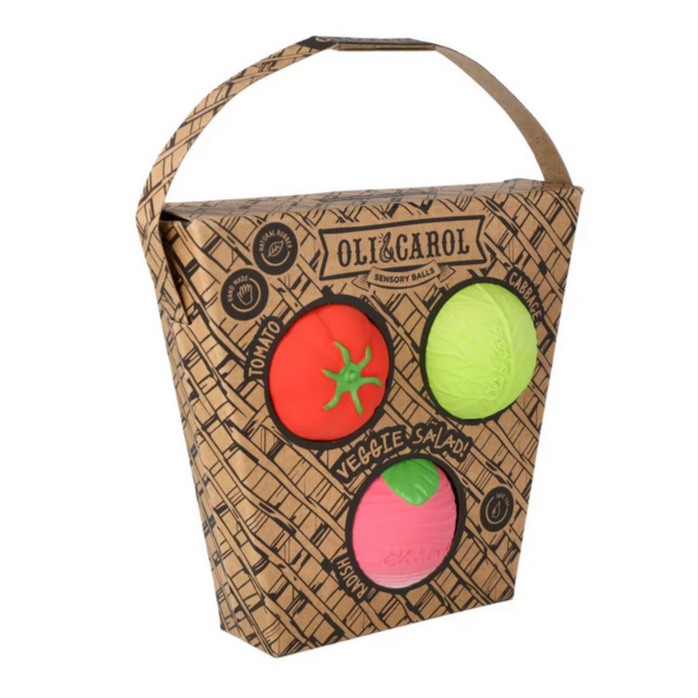 Veggie Salad Baby Sensory Balls