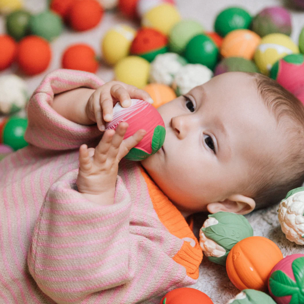 Veggie Salad Baby Sensory Balls