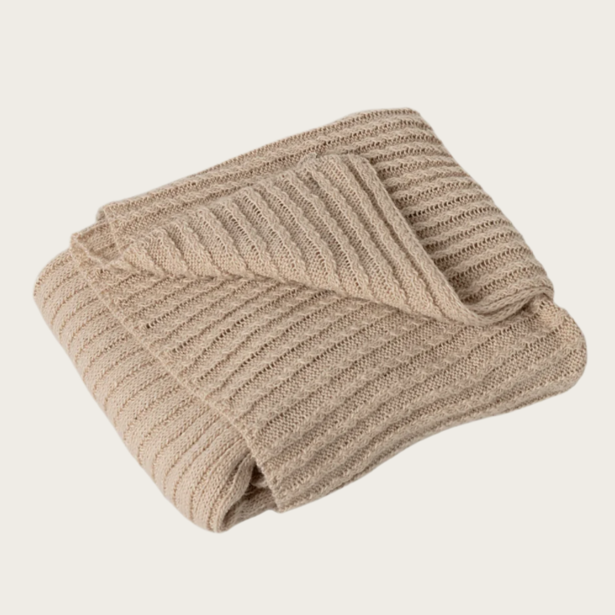 knitted baby blanket