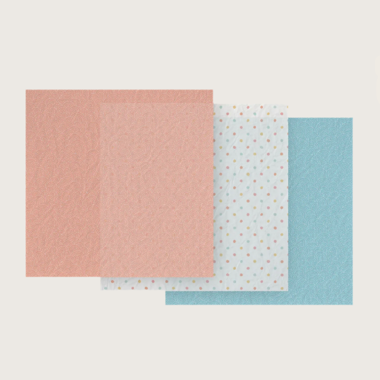 Tissue paper, Multi dots assortment (x24 sheets)