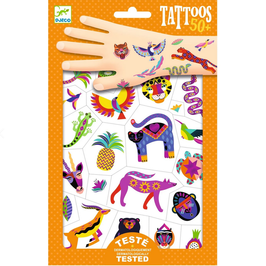 Wild Beauty Temporary Tattoos