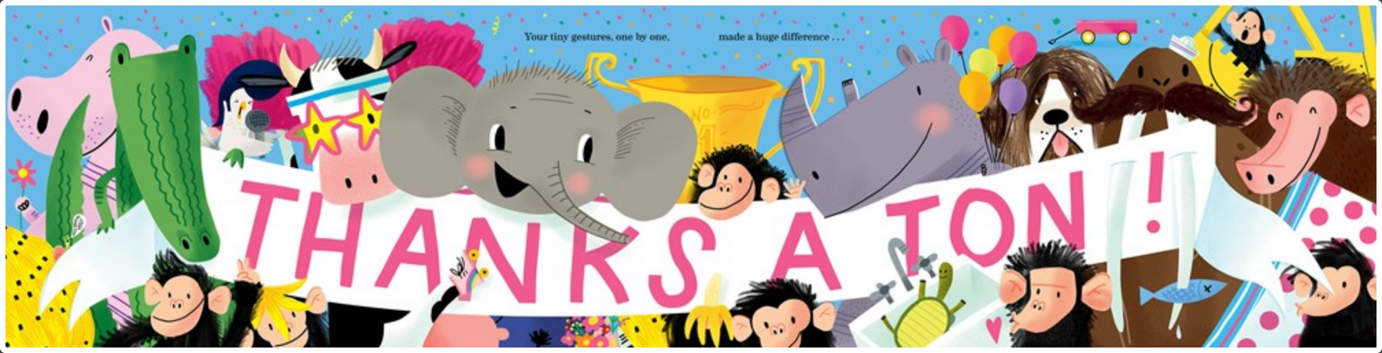 Thanks a Ton! -board book