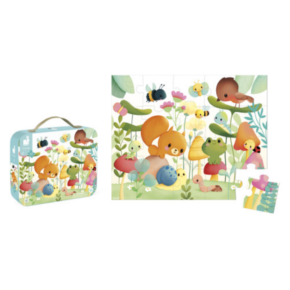 GARDEN FRIENDS PUZZLE - 20pcs