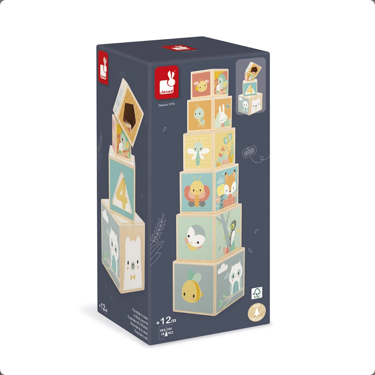 Pyramid 6 Pure cubes