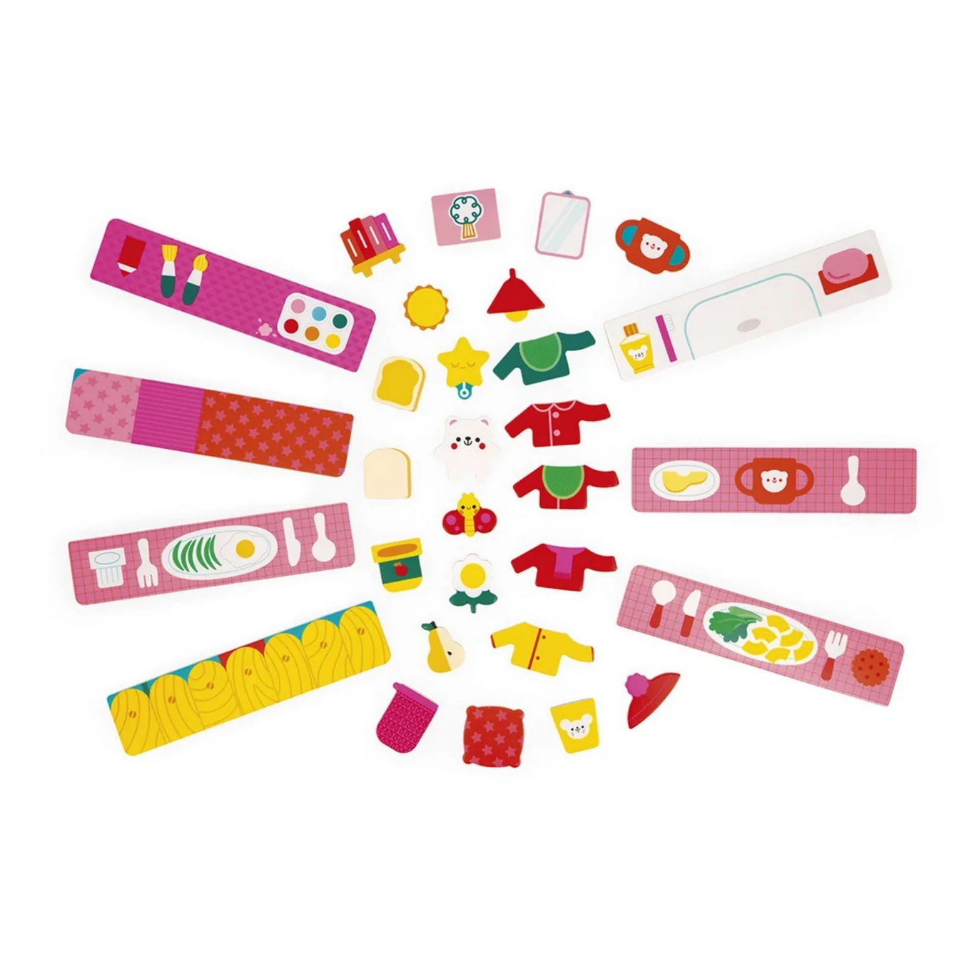 Magnetic Game -The Daily Routines of the Little Cat