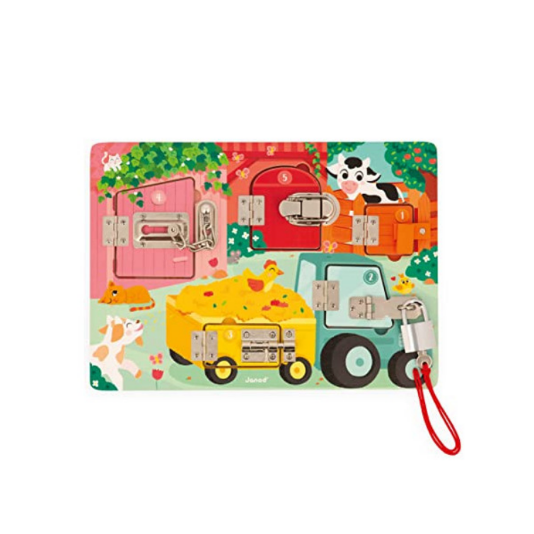 Padlocks Board - The farm