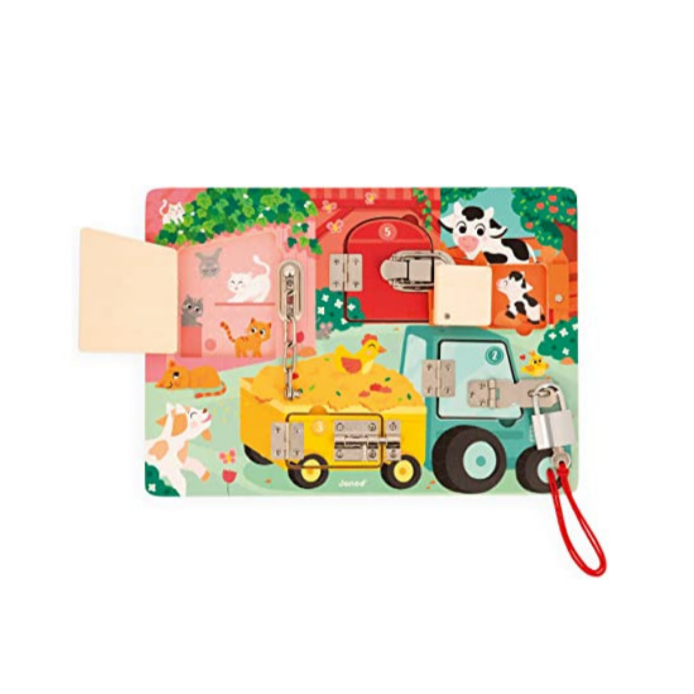 Padlocks Board - The farm