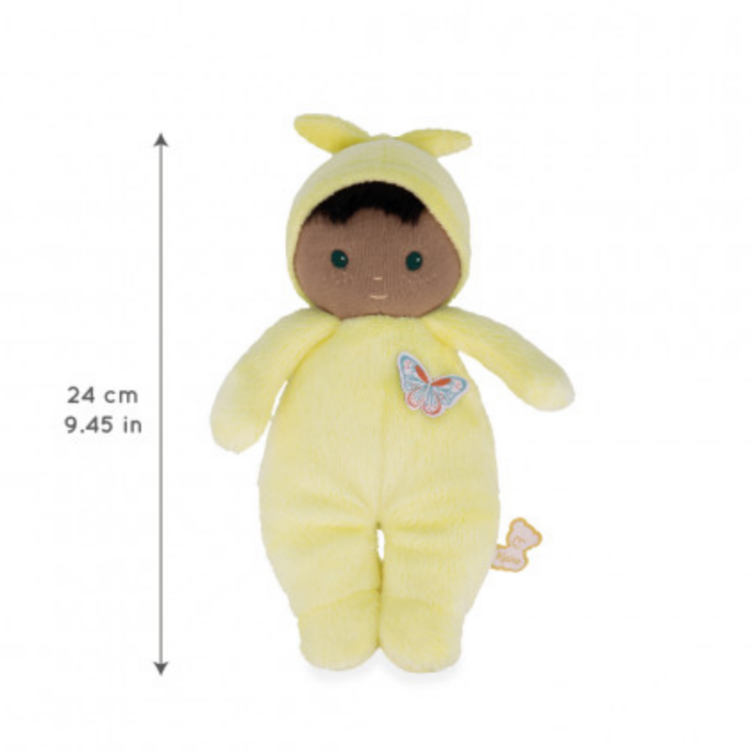 Baby Mimosa fabric doll