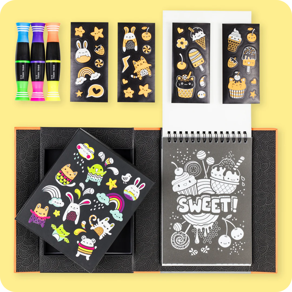 Glow Friends Coloring Kit