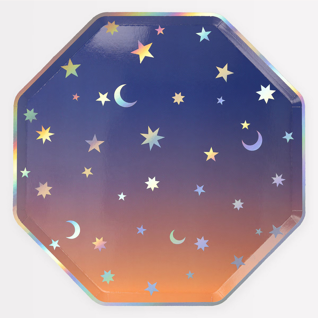 Making Magic Star Dinner Plates (x8)