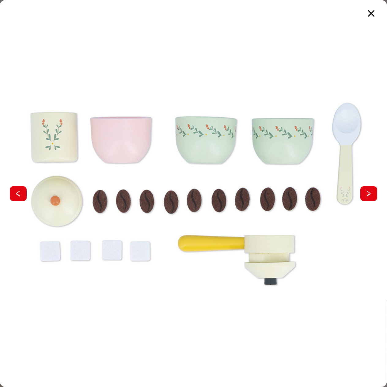 Cottage Chic Coffee Maker Set