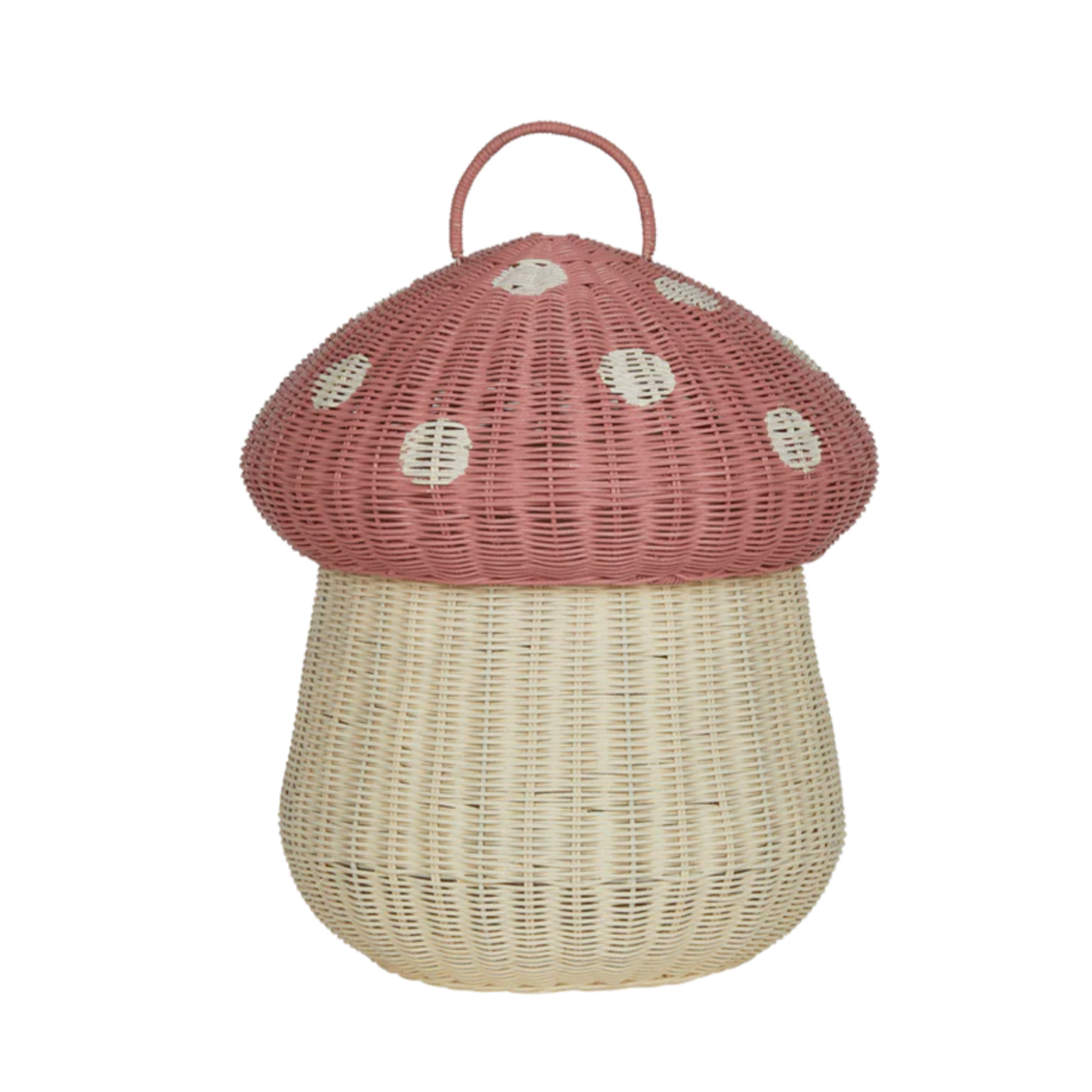 Mushroom Storage Basket -Musk