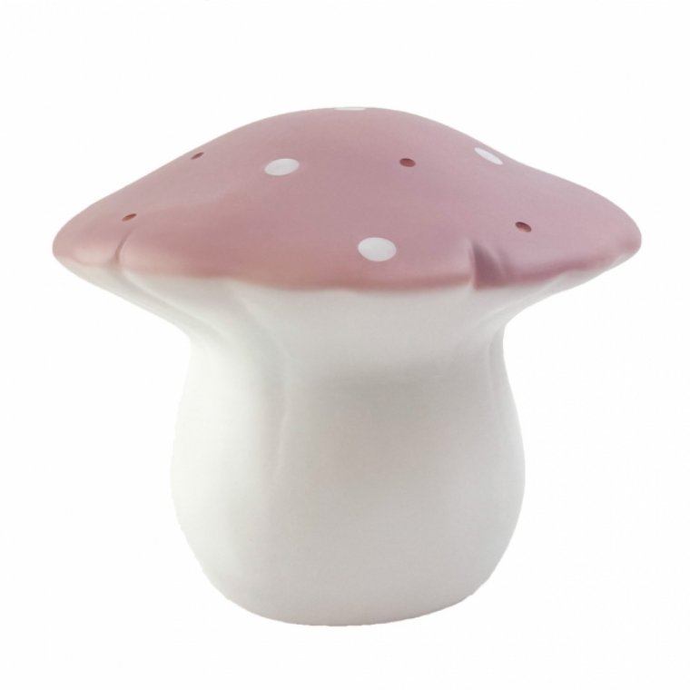 Lilac Mushroom Lamp Medium