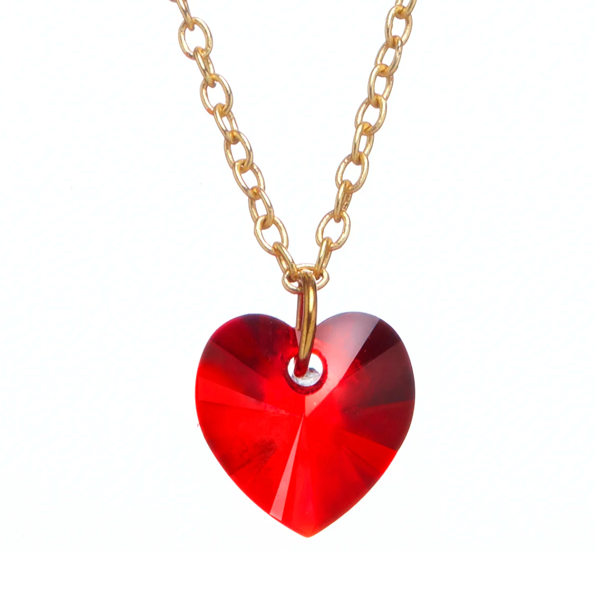 Crystal Heart Necklace