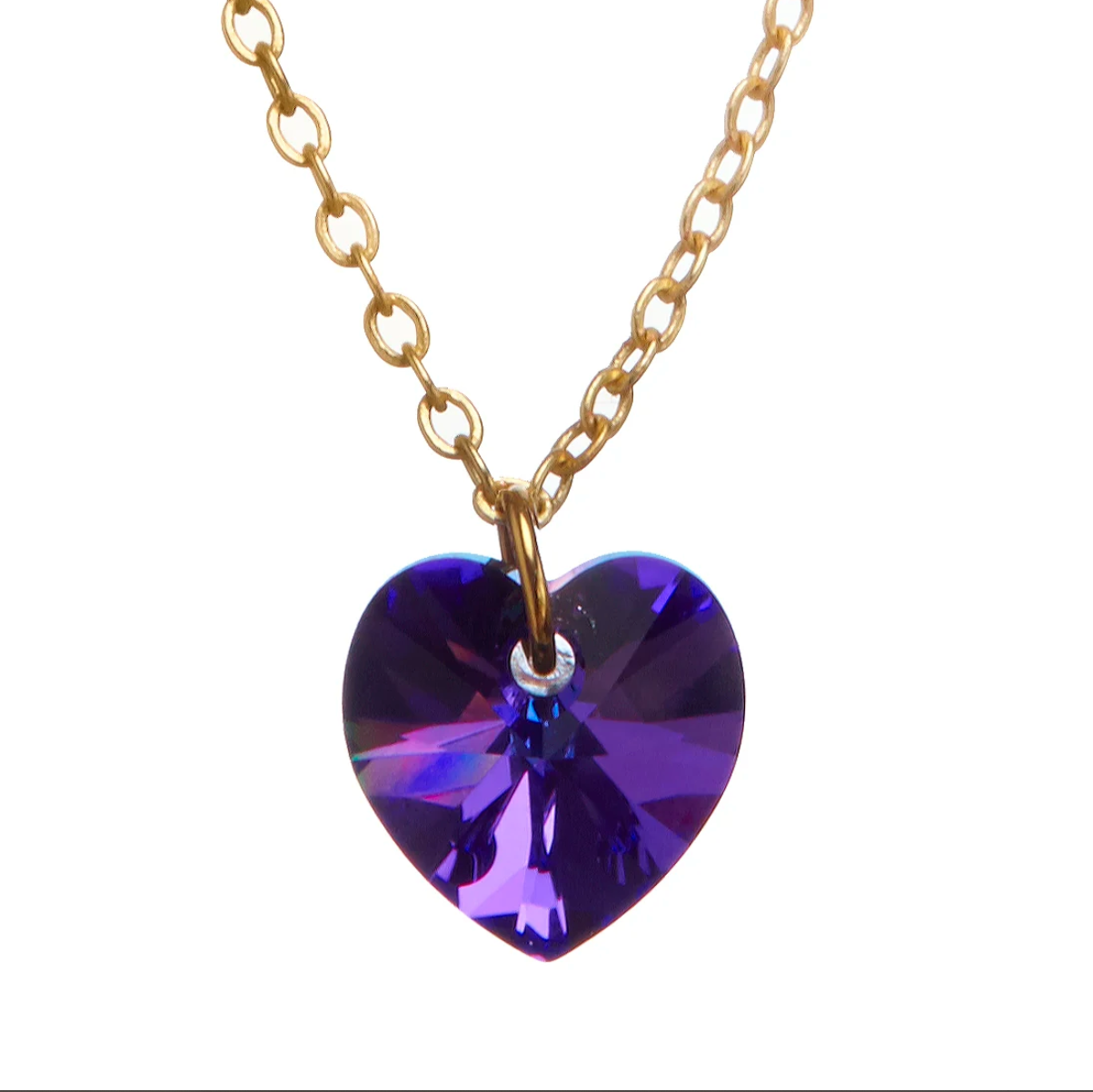 Crystal Heart Necklace
