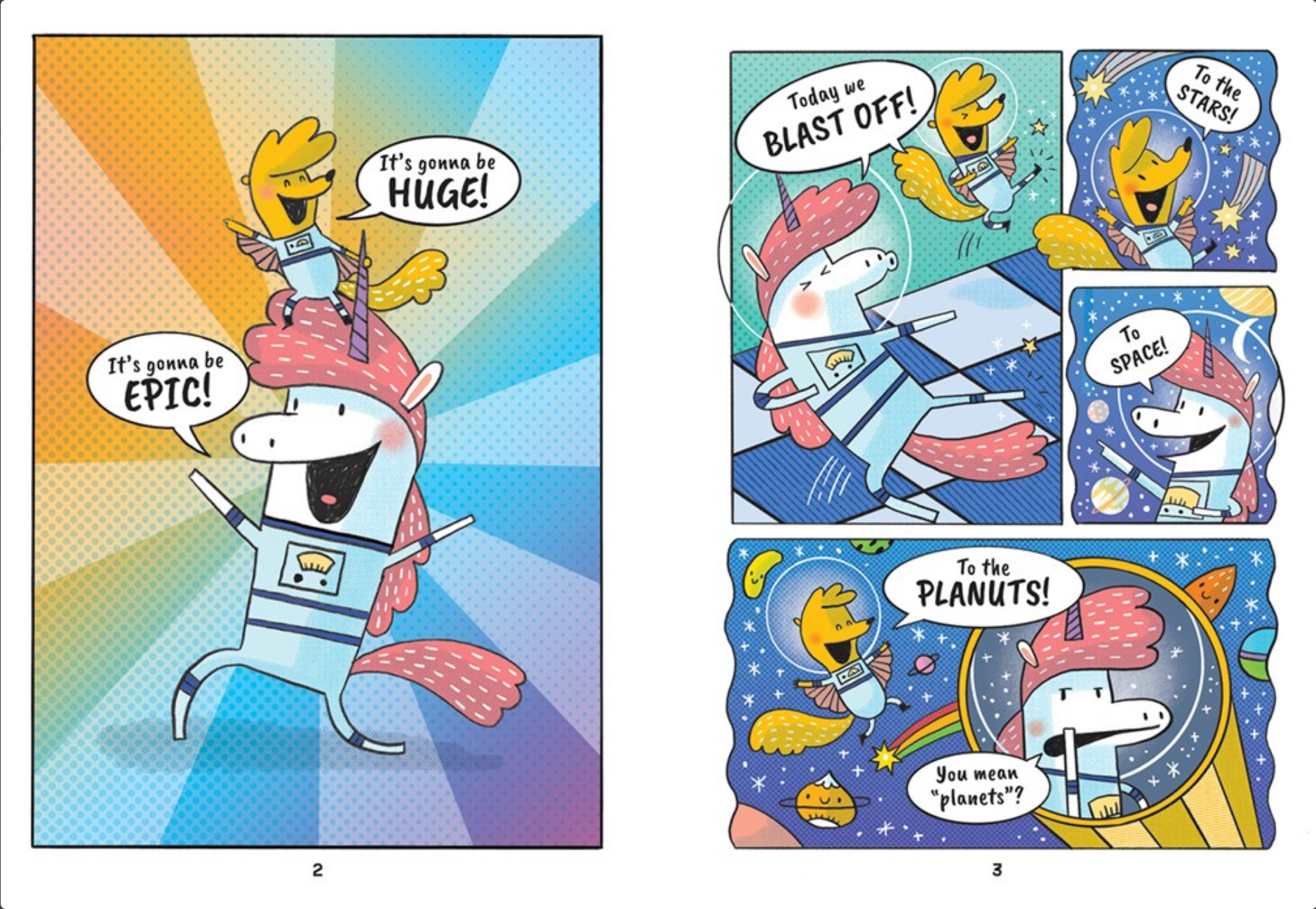 The Cosmic Adventures of Astrid and Stella -graphic novel #1