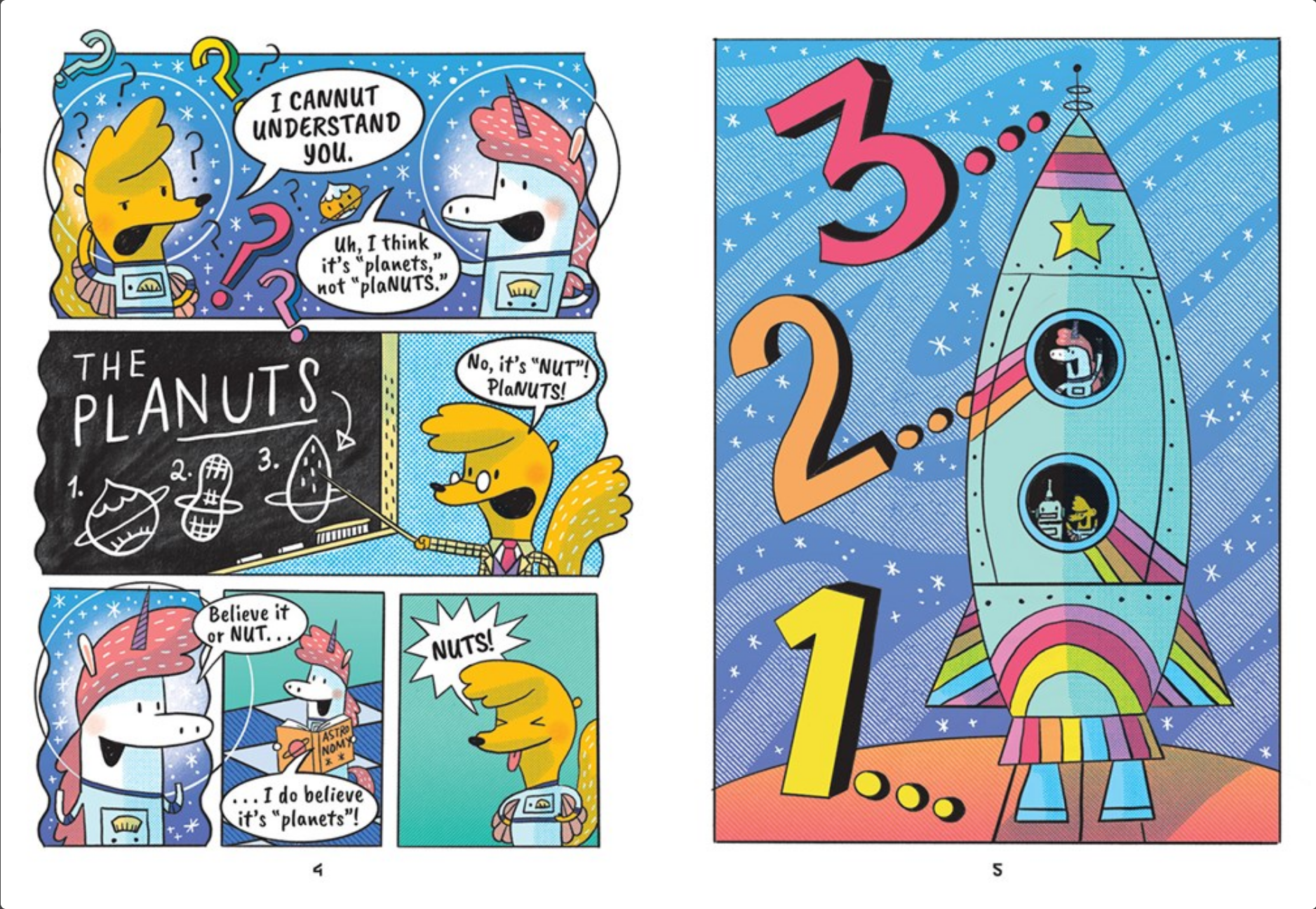 The Cosmic Adventures of Astrid and Stella -graphic novel #1