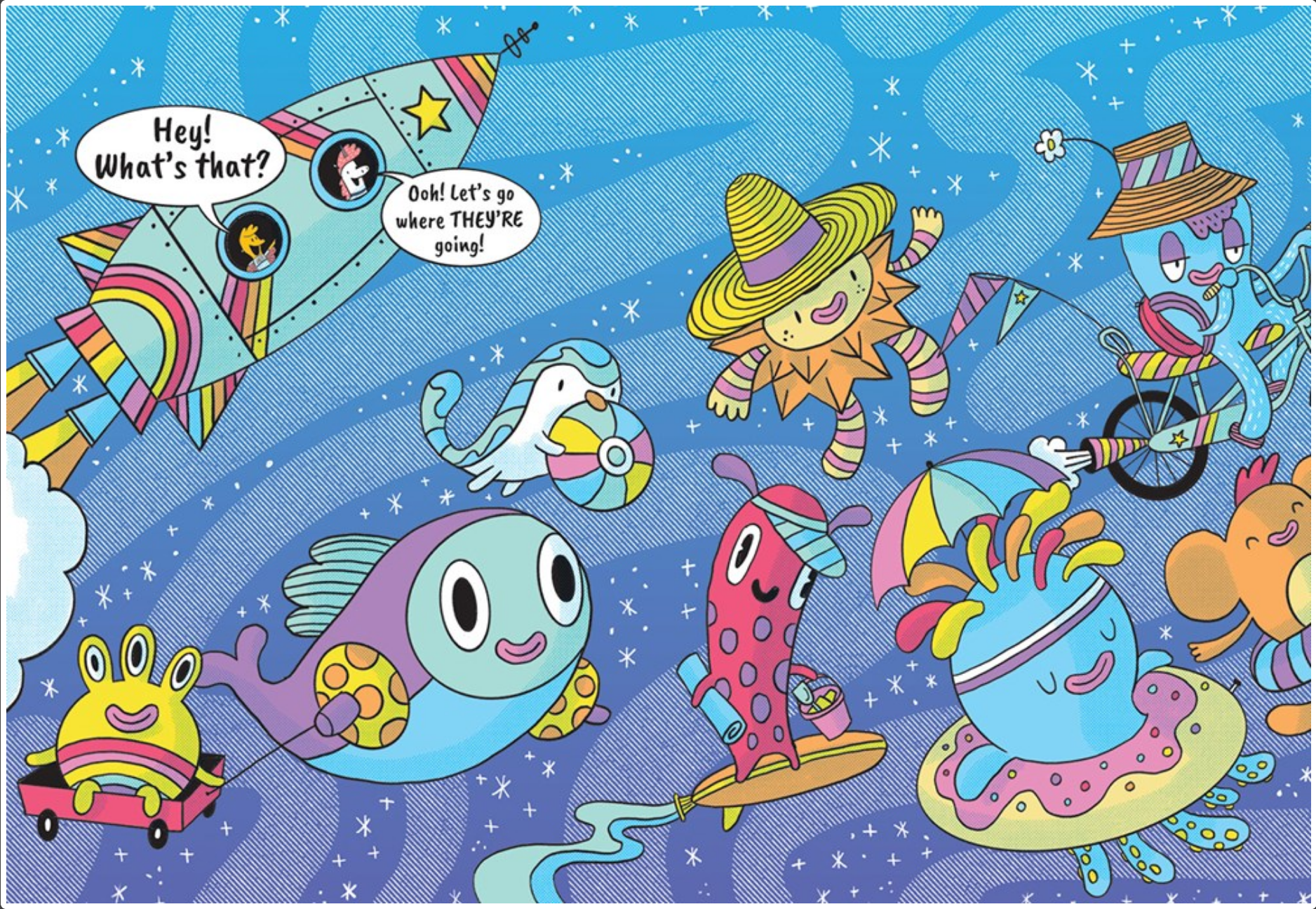 The Cosmic Adventures of Astrid and Stella -graphic novel #1