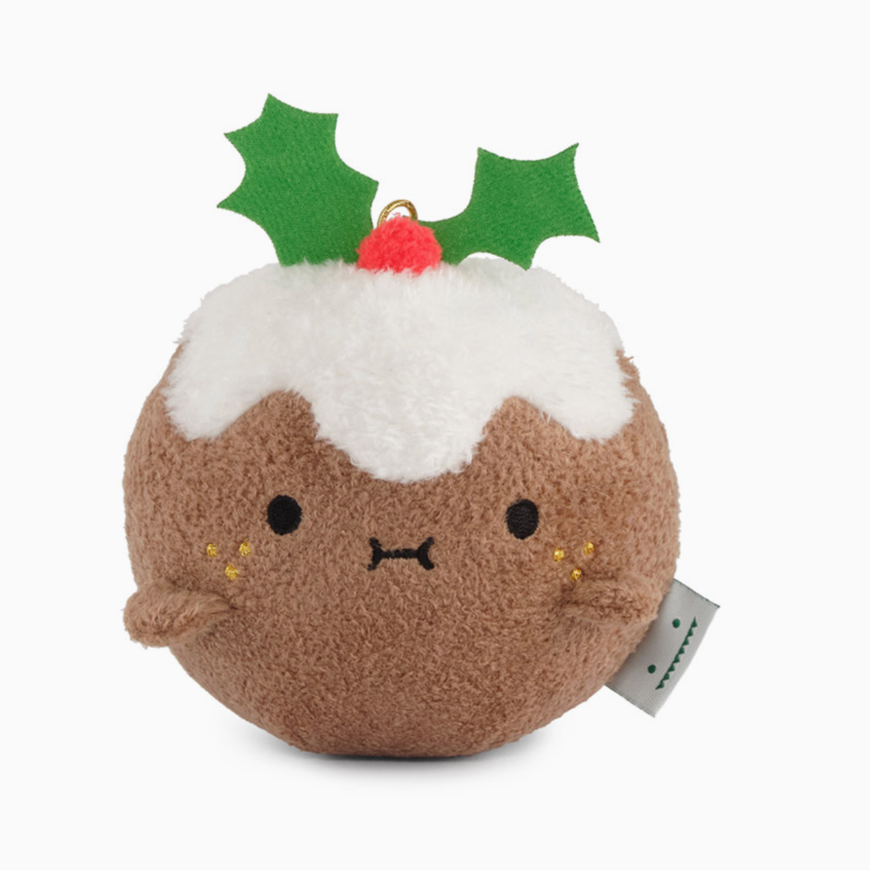 Mini Plush Toy - Ricemaspud - Brown Christmas Pudding