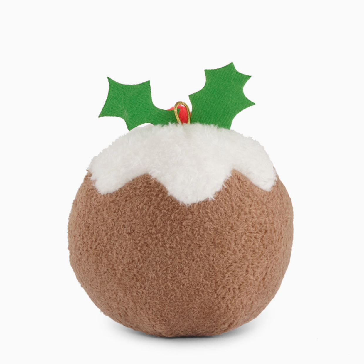 Mini Plush Toy - Ricemaspud - Brown Christmas Pudding
