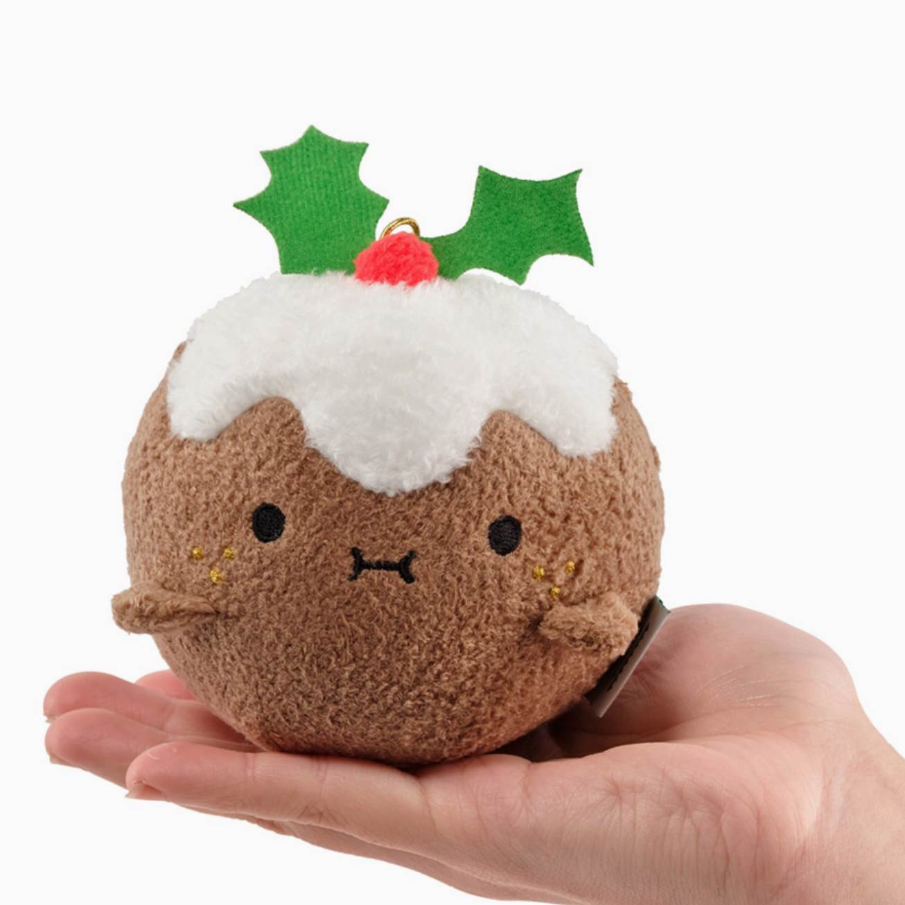 Mini Plush Toy - Ricemaspud - Brown Christmas Pudding