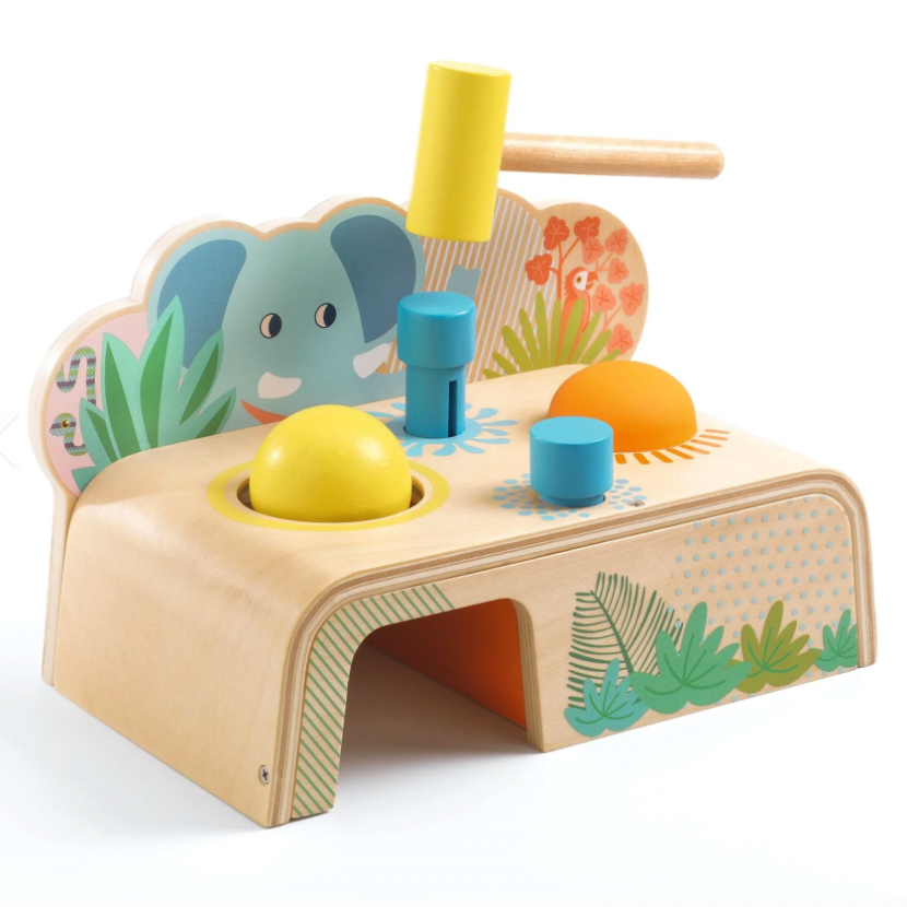 Multi Tap Wooden Toy