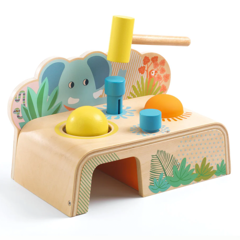 Multi Tap Wooden Toy