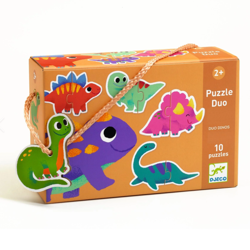 Dinos Puzzle Duo Matching Activity