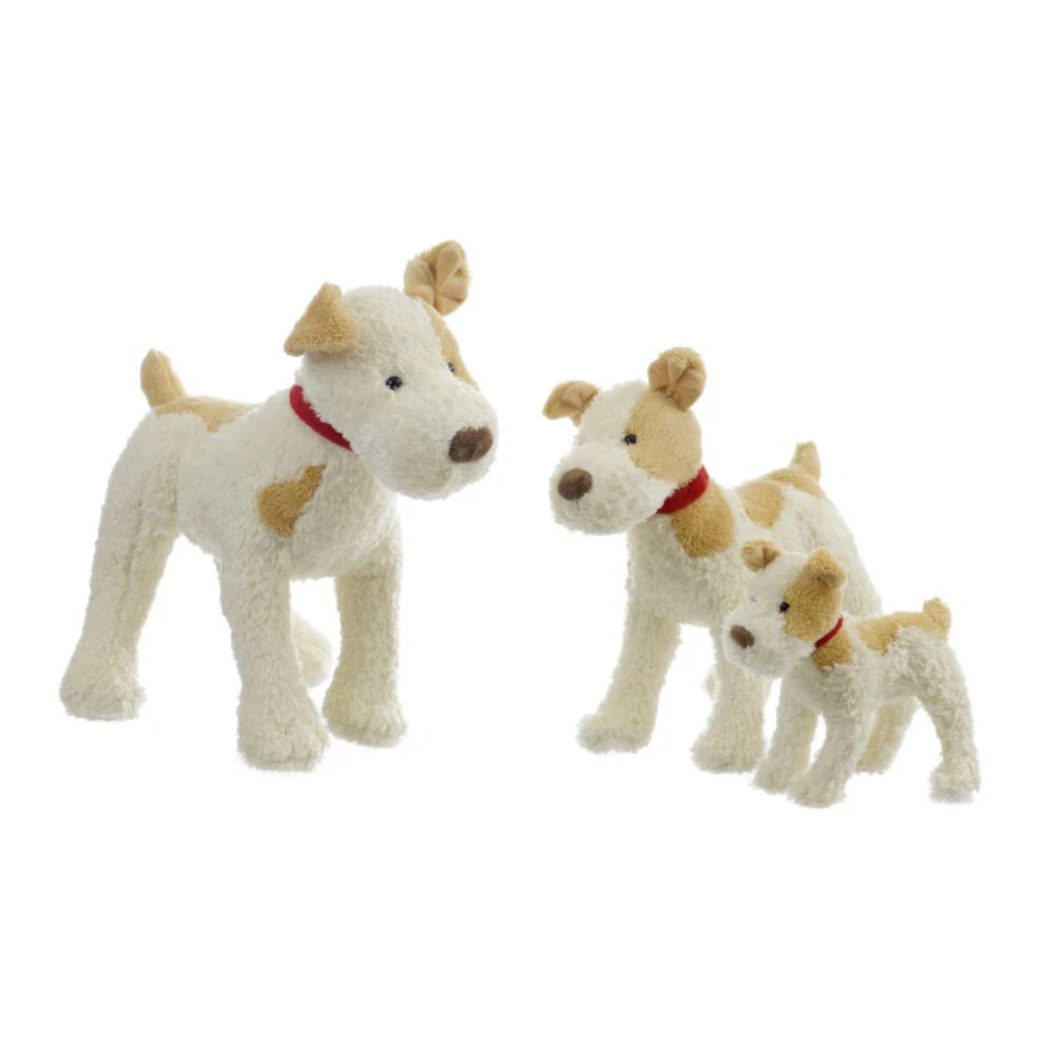 Set of plush dogs
