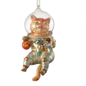 Space Santa & Friends Ornaments