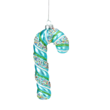 Glass Candy Cane Ornaments