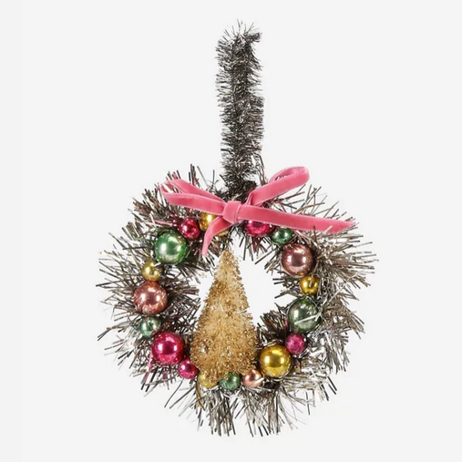 Tinsel Wreath Ornament