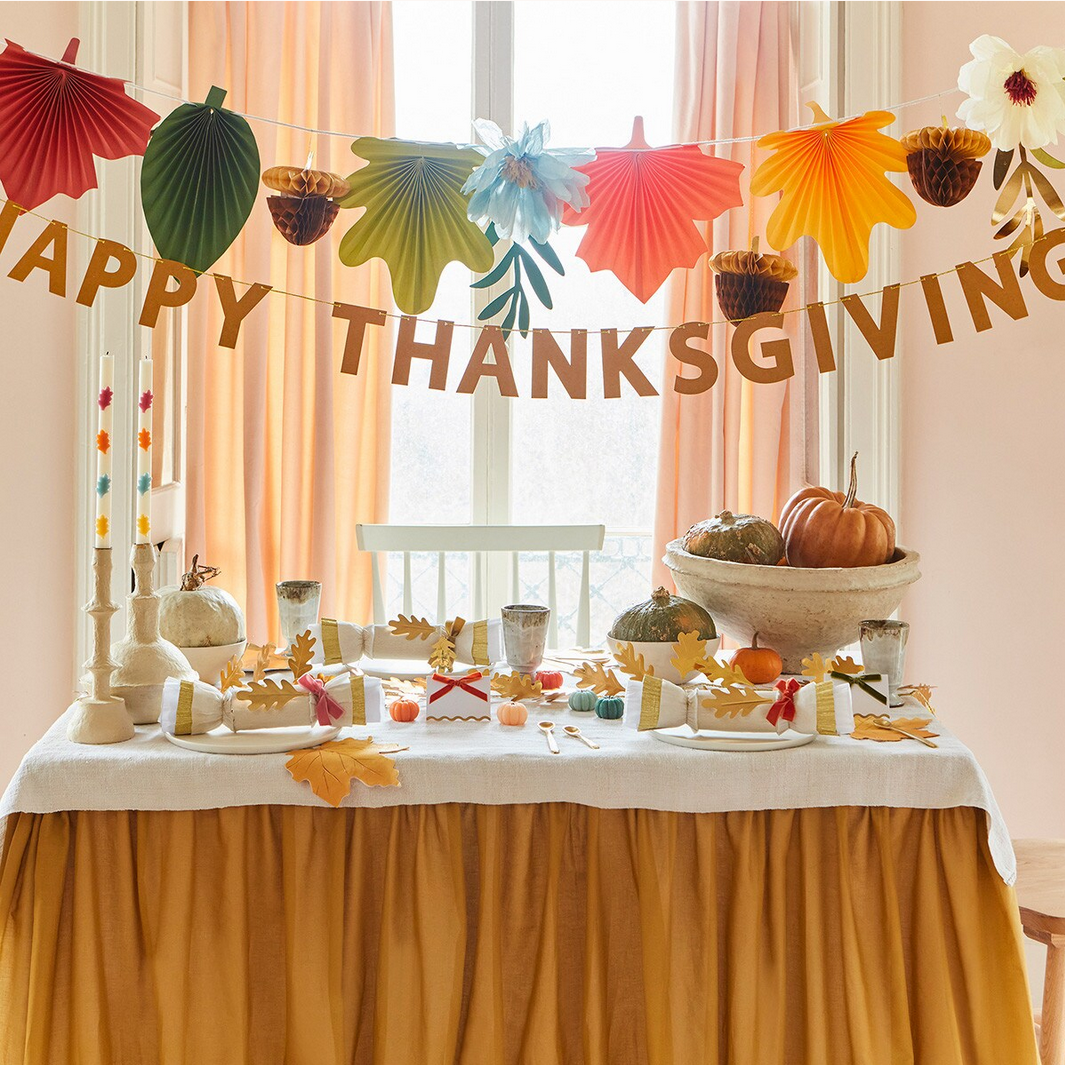Happy Thanksgiving Garland Set