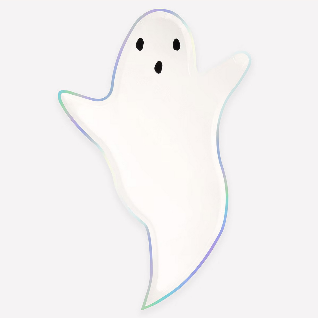 Ghost Shaped Plates (x8)