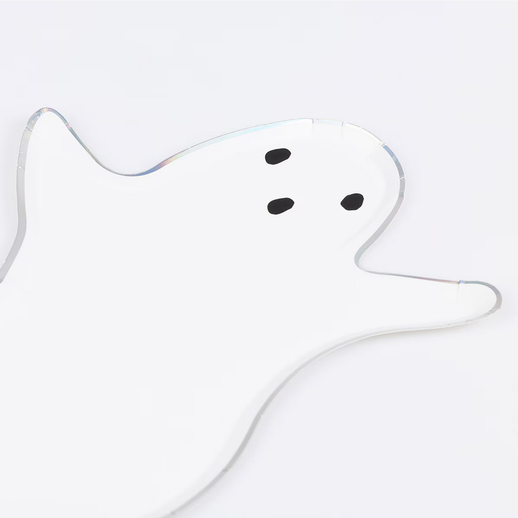 Ghost Shaped Plates (x8)