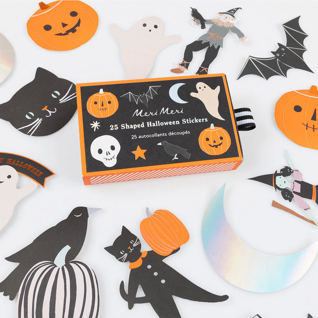 Halloween Shaped Stickers (x25 stickers)