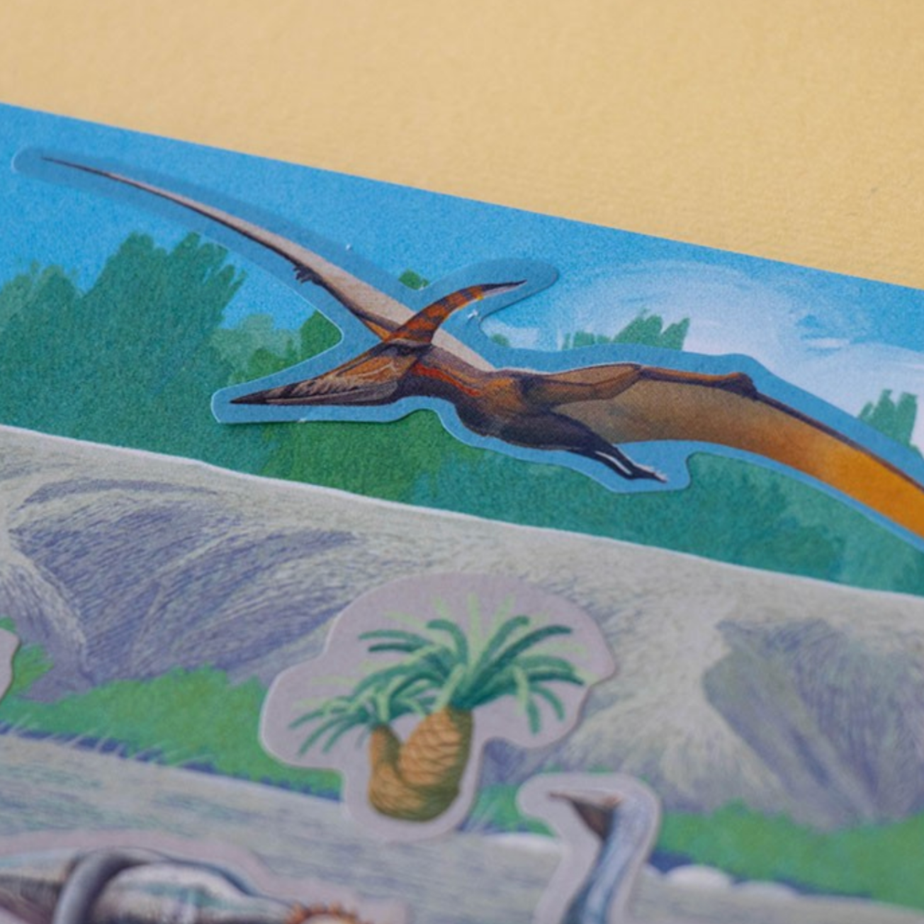 Dinos Stickers (100 removable stickers)