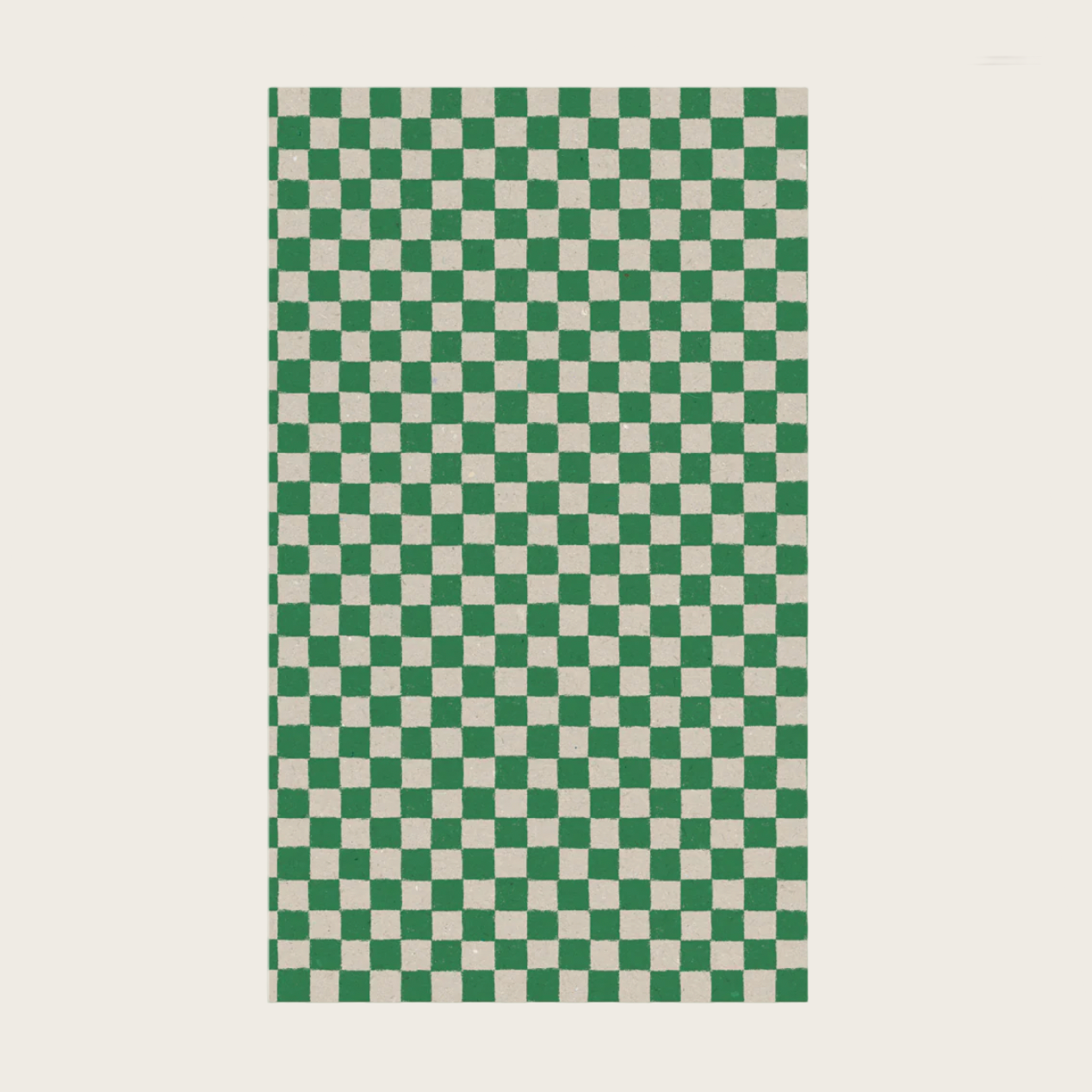 Green and white checkered pattern