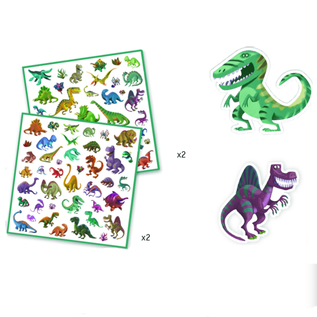 Dinosaur Stickers 16pk