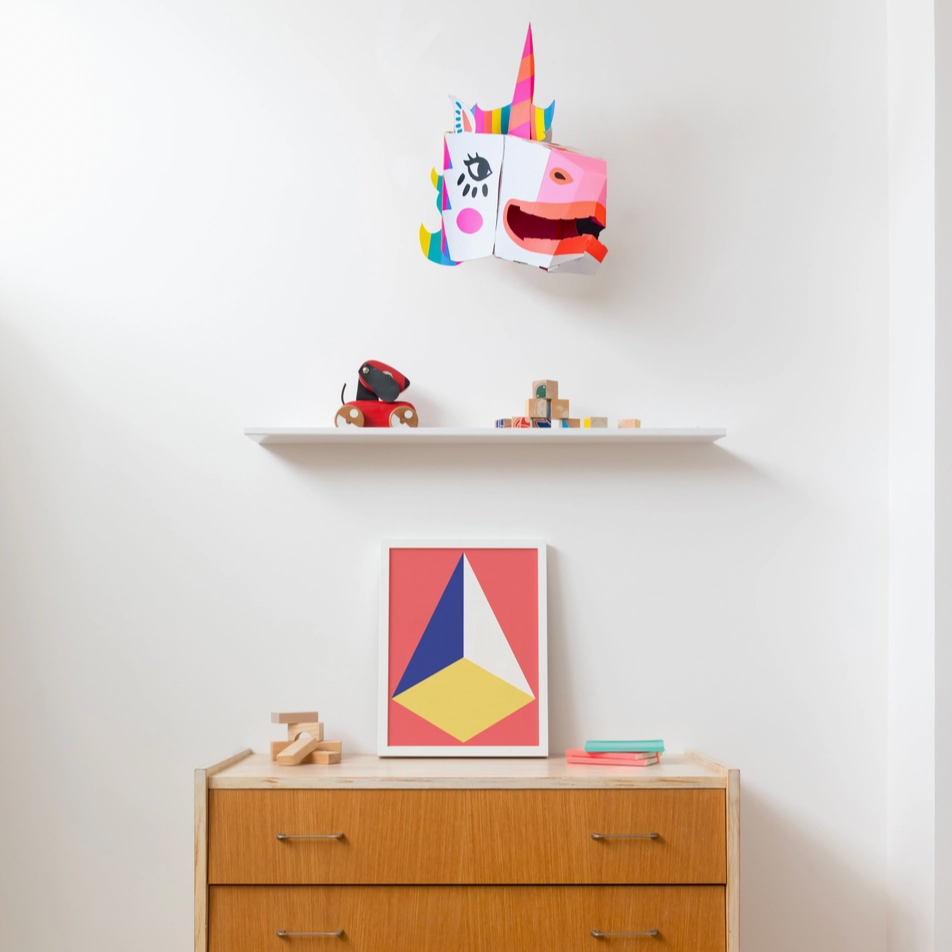 3D Unicorn Mask