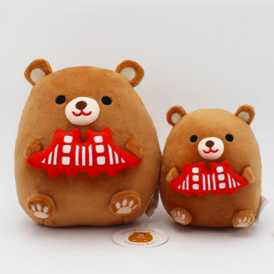 Round bear plush sales