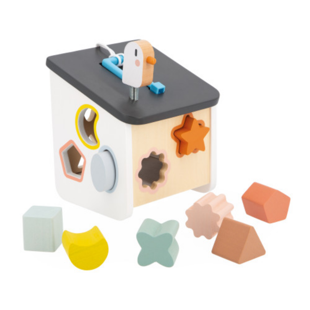 Sweet Cocoon -Bird House Shape Sorter