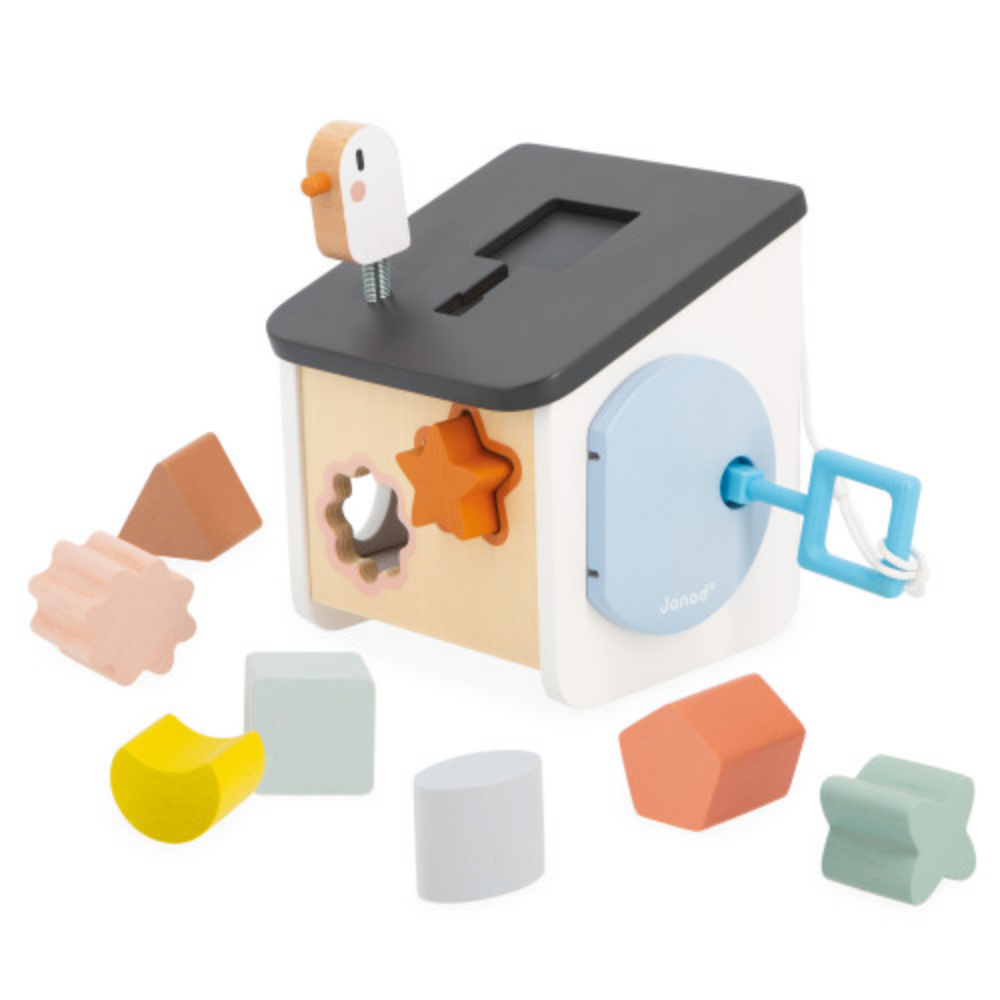 Sweet Cocoon -Bird House Shape Sorter