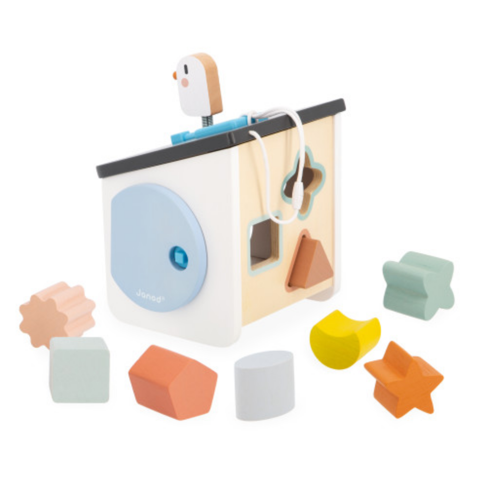 Sweet Cocoon -Bird House Shape Sorter