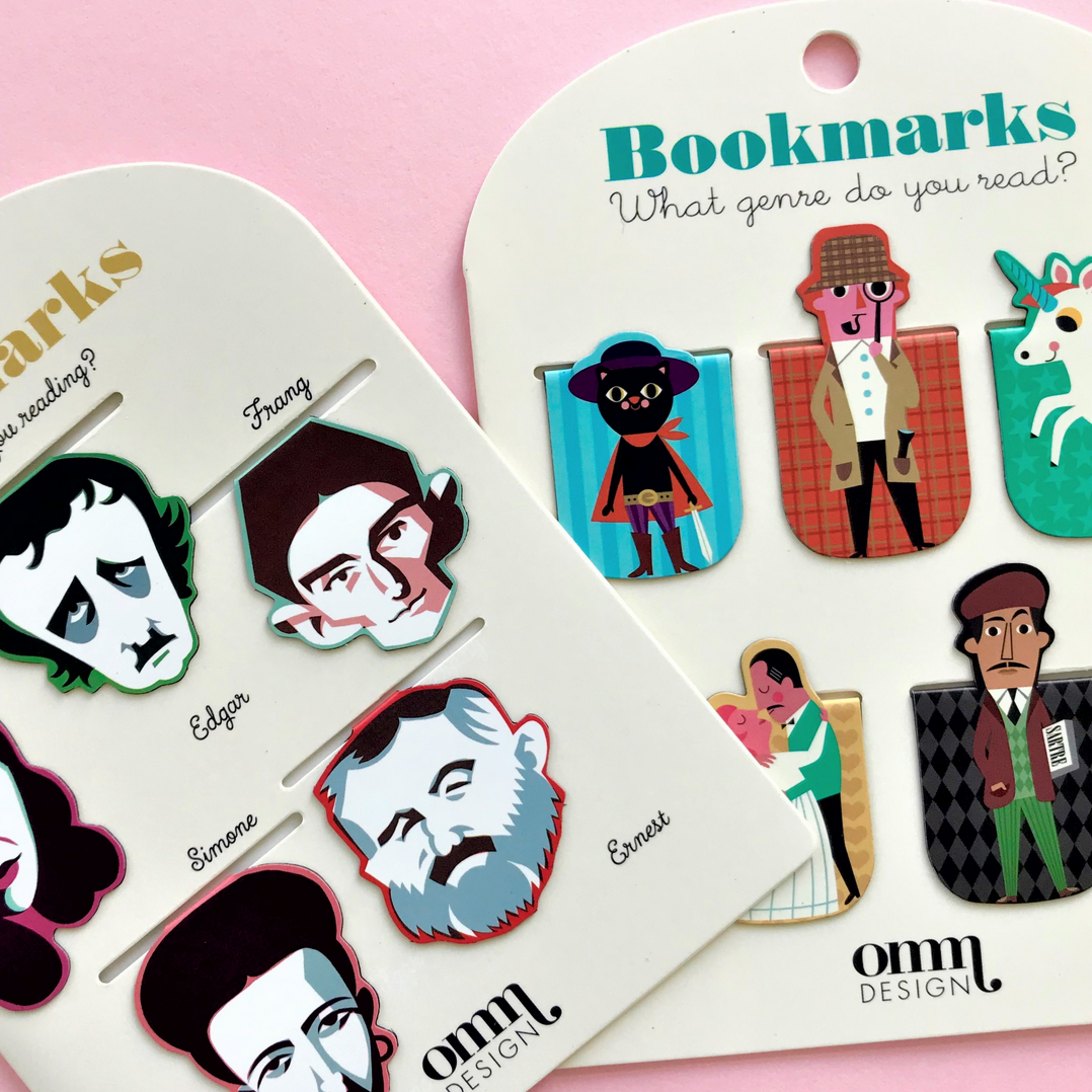 Bookmark Genre -famous writers