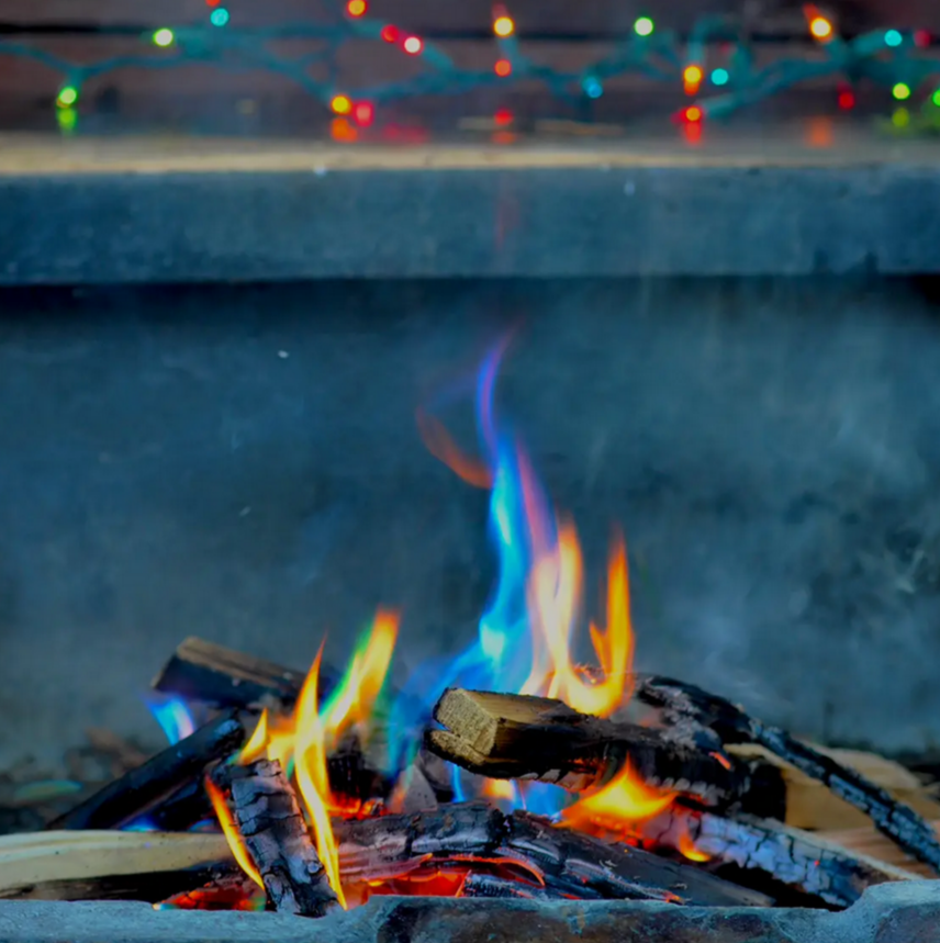 Magic Yule Logs Rainbow Flames (Bundle of 3)