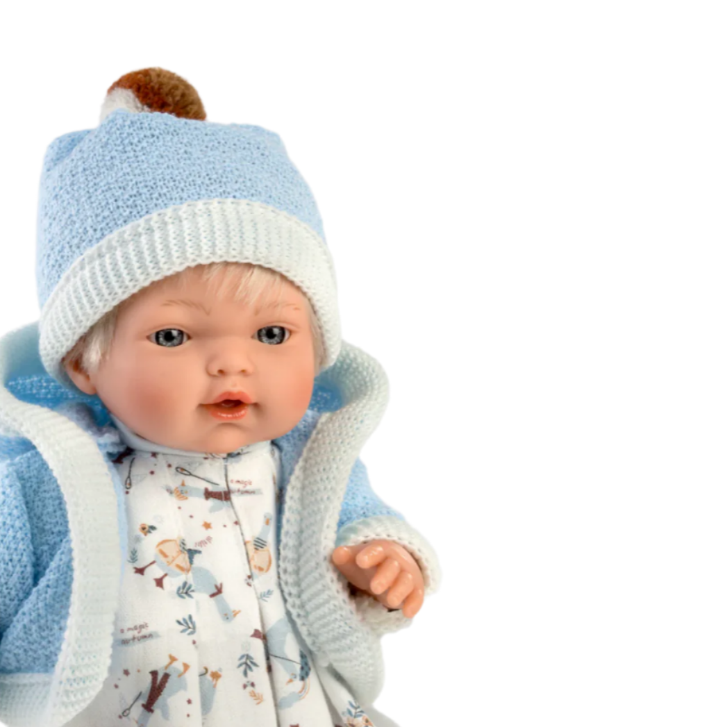 Soft Body Crying Baby Doll - Henry - 13"
