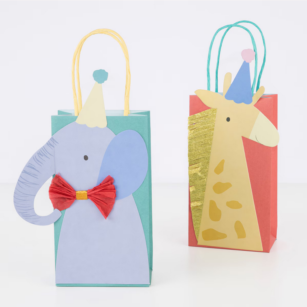 Animal Parade Party Bags (pk8)