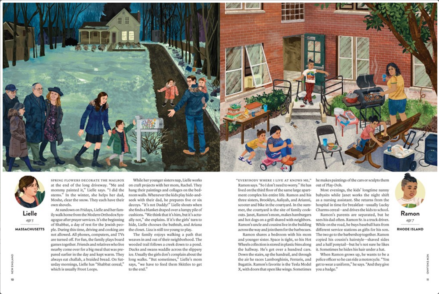 All About U.S.: A Look at the Lives of 50 Real Kids from Across the United States